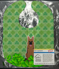 Load image into Gallery viewer, German Shepherd Shamrocks Baby Bib BB6208BIB