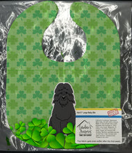 Load image into Gallery viewer, Bouvier des Flandres Shamrocks Baby Bib BB6215BIB