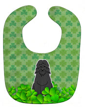 Load image into Gallery viewer, Bouvier des Flandres Shamrocks Baby Bib BB6215BIB
