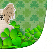 Load image into Gallery viewer, Papillon Sable White Shamrocks Baby Bib BB6218BIB