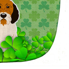 Load image into Gallery viewer, Petit Basset Griffon Veenden Shamrocks Baby Bib BB6220BIB