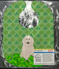 Load image into Gallery viewer, Great Pyrenese Shamrocks Baby Bib BB6224BIB