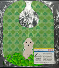 Load image into Gallery viewer, Bedlington Terrier Sandy Shamrocks Baby Bib BB6232BIB