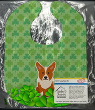 Load image into Gallery viewer, Corgi Shamrocks Baby Bib BB6241BIB