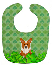 Load image into Gallery viewer, Corgi Shamrocks Baby Bib BB6241BIB