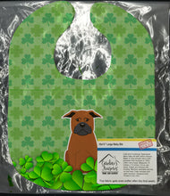 Load image into Gallery viewer, Chinese Chongqing Dog Shamrocks Baby Bib