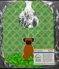 Load image into Gallery viewer, Fawn Boxer Shamrocks Baby Bib BB6256BIB
