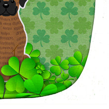 Load image into Gallery viewer, Brindle Boxer Shamrocks Baby Bib BB6258BIB