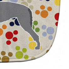 Load image into Gallery viewer, Scottish Deerhound Pawprints Baby Bib BB6301BIB