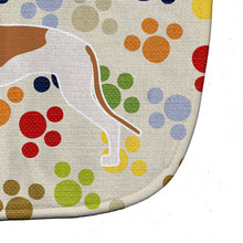 Load image into Gallery viewer, Greyhound Pawprints Baby Bib BB6310BIB