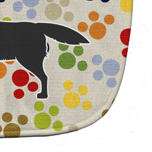 Load image into Gallery viewer, Black Labrador Retriever Pawprints Baby Bib BB6313BIB