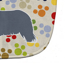 Load image into Gallery viewer, Bearded Collie Pawprints Baby Bib BB6322BIB