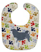 Load image into Gallery viewer, Lowchen Pawprints Baby Bib BB6340BIB