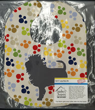 Load image into Gallery viewer, Affenpinscher Pawprints Baby Bib BB6353BIB