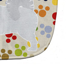 Load image into Gallery viewer, Samoyed Pawprints Baby Bib BB6364BIB