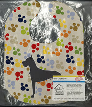Load image into Gallery viewer, Great Dane Pawprints Baby Bib BB6380BIB