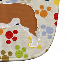 Load image into Gallery viewer, Saint Bernard Pawprints Baby Bib BB6381BIB