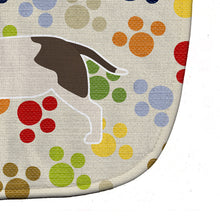 Load image into Gallery viewer, Bull Terrier Pawprints Baby Bib BB6383BIB