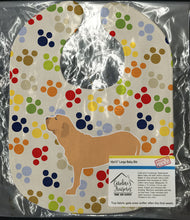Load image into Gallery viewer, Fila Brasileiro Pawprints Baby Bib BB6384BIB