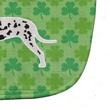Load image into Gallery viewer, Dalmatian Shamrocks  Baby Bib BB6388BIB
