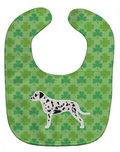 Load image into Gallery viewer, Dalmatian Shamrocks  Baby Bib BB6388BIB