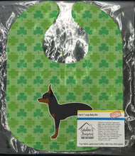 Load image into Gallery viewer, Toy Fox Terrier Shamrocks  Baby Bib BB6392BIB