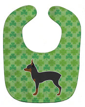 Load image into Gallery viewer, Toy Fox Terrier Shamrocks  Baby Bib BB6392BIB