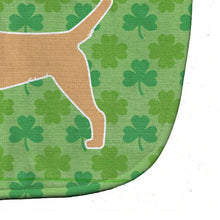Load image into Gallery viewer, Border Terrier Shamrocks  Baby Bib BB6394BIB