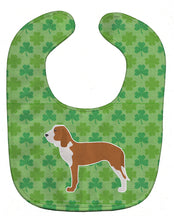Load image into Gallery viewer, Spanish Hound Shamrocks  Baby Bib BB6396BIB