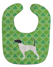Load image into Gallery viewer, English Pointer Shamrocks  Baby Bib BB6400BIB