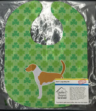 Load image into Gallery viewer, American Foxhound Shamrocks  Baby Bib BB6403BIB