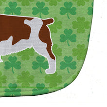 Load image into Gallery viewer, Welsh Springer Spaniel Shamrocks  Baby Bib BB6405BIB