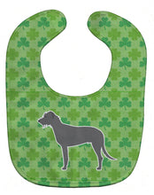 Load image into Gallery viewer, Irish Wolfhound Shamrocks  Baby Bib BB6408BIB