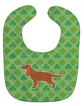 Load image into Gallery viewer, English Cocker Spaniel Shamrocks  Baby Bib BB6417BIB