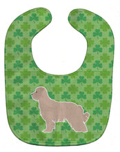 Load image into Gallery viewer, Pyrenean Shepherd Shamrocks  Baby Bib BB6423BIB