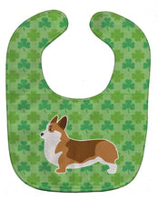 Load image into Gallery viewer, Corgi Shamrocks  Baby Bib BB6425BIB
