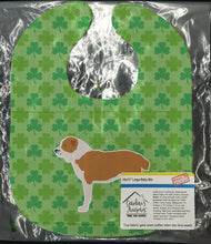Load image into Gallery viewer, Central Asian Shepherd Dog Shamrocks  Baby Bib BB6433BIB
