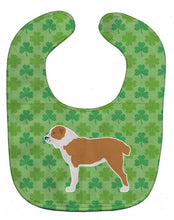 Load image into Gallery viewer, Central Asian Shepherd Dog Shamrocks  Baby Bib BB6433BIB