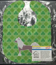 Load image into Gallery viewer, Chinese Crested Shamrocks  Baby Bib BB6448BIB