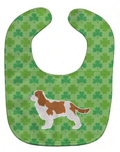 Load image into Gallery viewer, Cavalier King Charles Spaniel Shamrocks  Baby Bib BB6454BIB