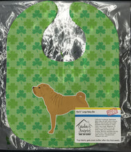 Load image into Gallery viewer, Shar Pei Merry Shamrocks  Baby Bib BB6457BIB