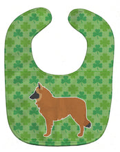 Load image into Gallery viewer, Belgian Shepherd Shamrocks  Baby Bib BB6466BIB