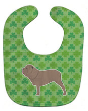 Load image into Gallery viewer, Neapolitan Mastiff Shamrocks  Baby Bib BB6470BIB