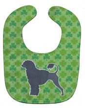 Load image into Gallery viewer, Portuguese Water Dog Shamrocks  Baby Bib BB6473BIB