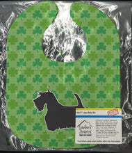 Load image into Gallery viewer, Scottish Terrier Shamrocks  Baby Bib BB6474BIB