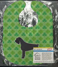Load image into Gallery viewer, Giant Schnauzer Shamrocks  Baby Bib BB6478BIB