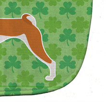 Load image into Gallery viewer, Basenji Shamrocks  Baby Bib BB6479BIB