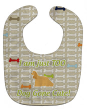 Load image into Gallery viewer, Cocker Spaniel Dog Gone Cute Baby Bib BB6491BIB