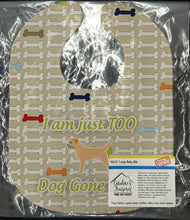 Load image into Gallery viewer, Border Terrier Dog Gone Cute Baby Bib BB6494BIB
