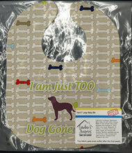 Load image into Gallery viewer, American Water Spaniel Dog Gone Cute Baby Bib BB6506BIB
